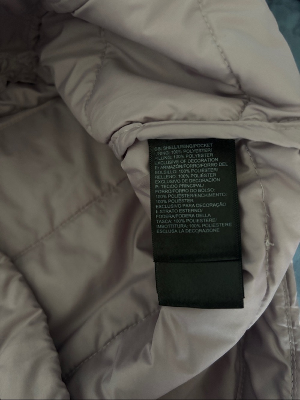 The North Face Quilted Fitted woman’s jacket sz Medium - Picture 7 of 9